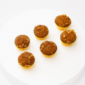 Manzana & Nueces Cupcake Bites