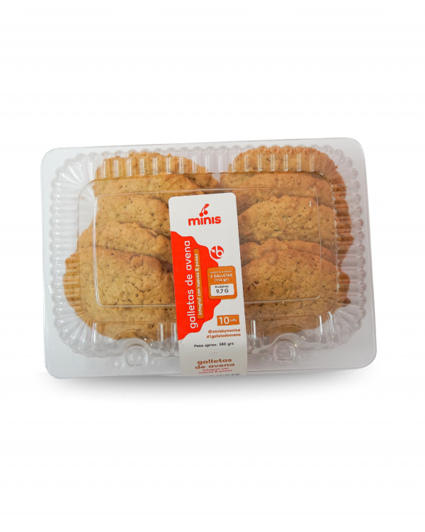 Galletas de avena integral y nueces - Imagen 2