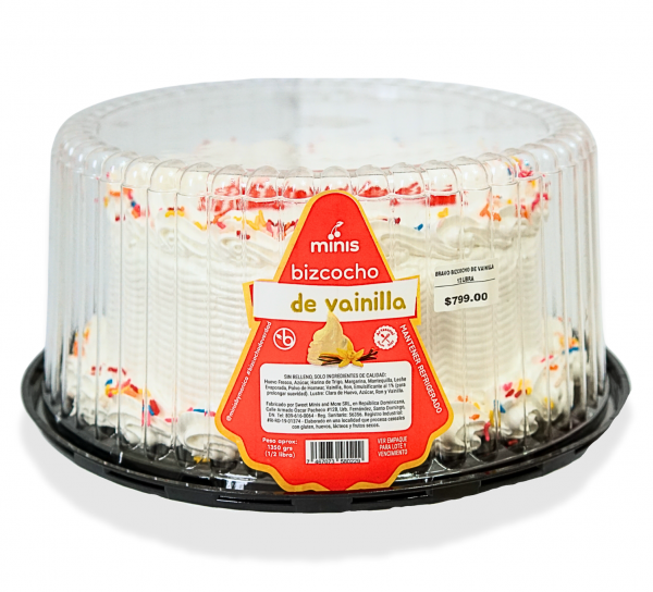 Bizcocho De Vainilla