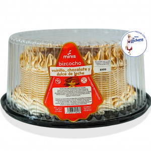 Bizcocho Combinado con Dulce de Leche